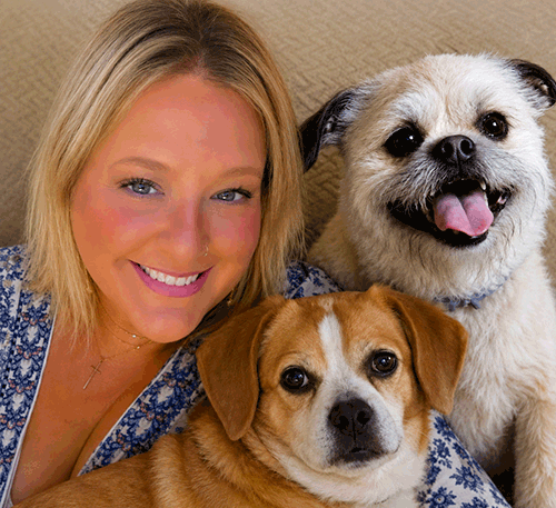 Kendall and her 2 dogs - Greensburg Dog Sitters @ Petite Feet Pet Care